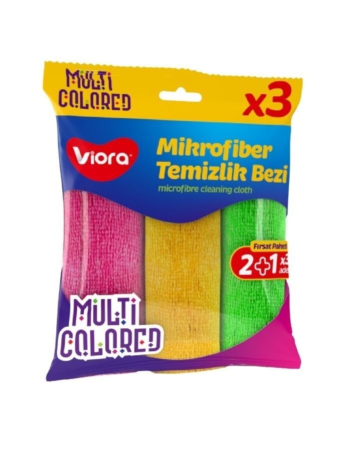 Viora 3'lü Temizlik Bezi