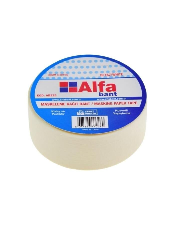 Alfa Maskeleme Bandı 36 Mm 20 Mt