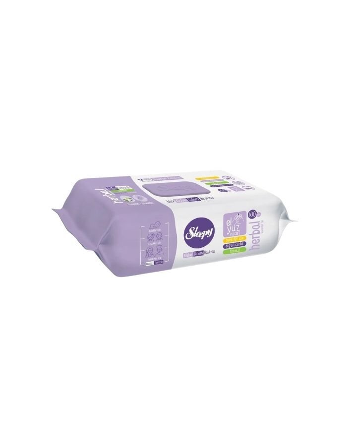 SLEEPY KİŞİSEL BAKIM HAVLUSU HERBAL 100LÜ