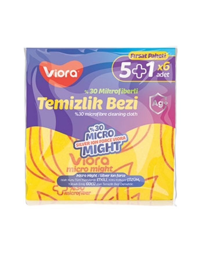 Viora 6'lı Temizlik Bezi