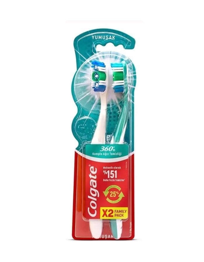 Colgate 360 2'li Diş Fırçası