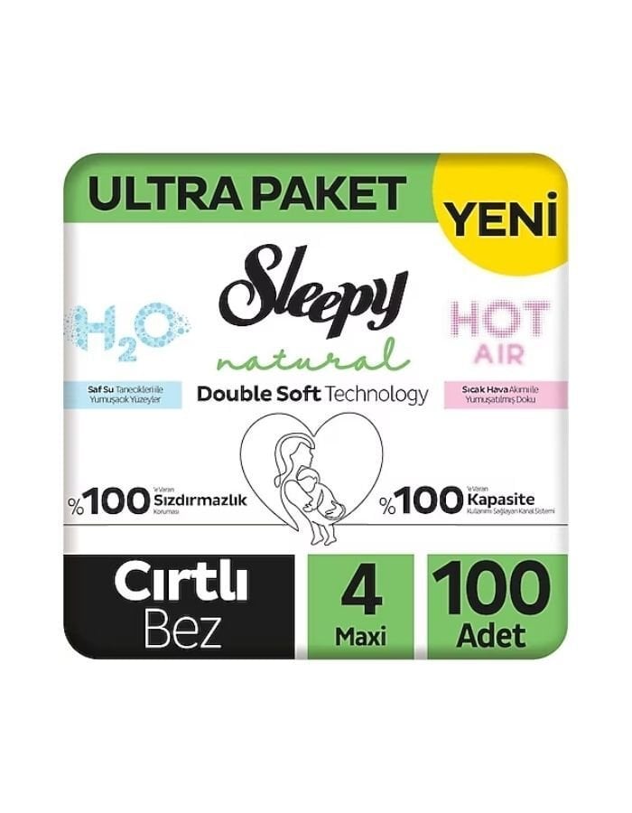 SLEEPY NATURAL SOFT BEBEK BEZİ NO:4 100LÜ