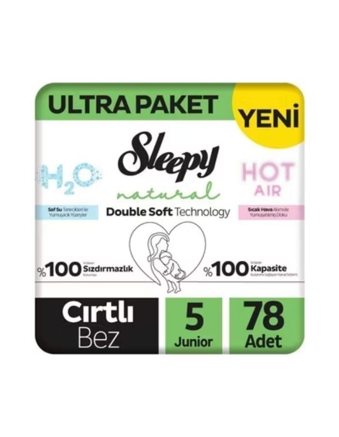 SLEEPY NATURAL SOFT BEBEK BEZİ NO:5 78Lİ