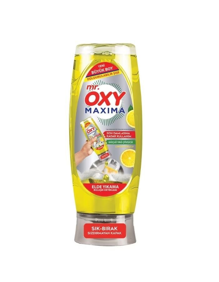 Mr.Oxy Limon Sıvı Bulaşık Deterjanı 650 ML
