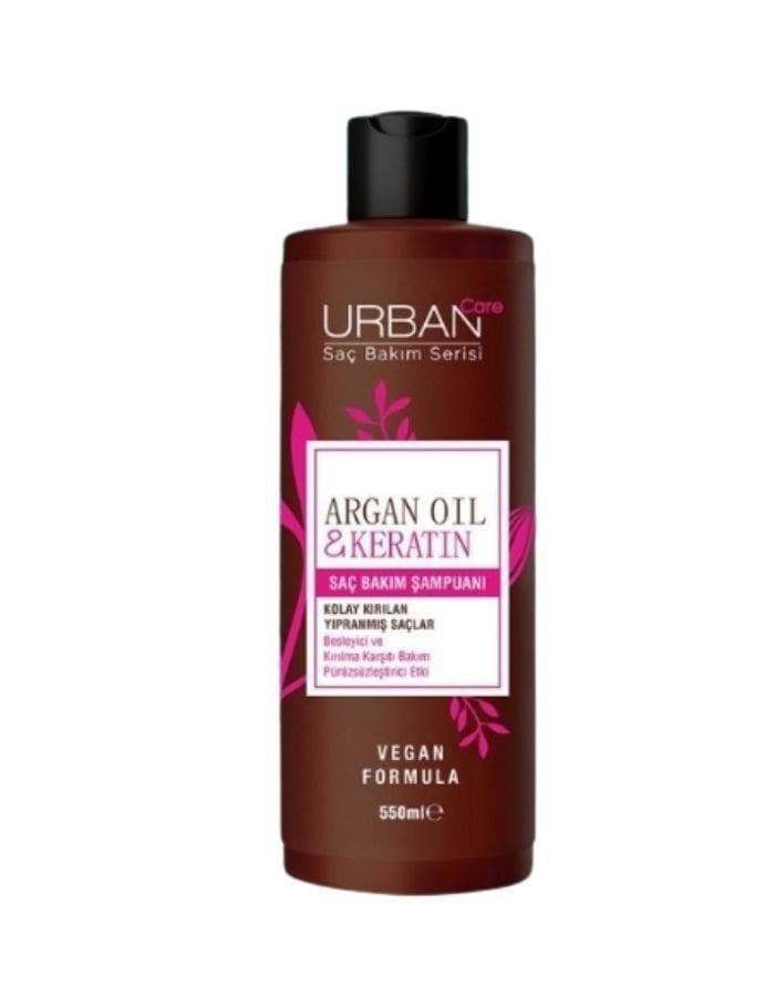 Urban Argan Oil Keratin Şampuan 550 ML