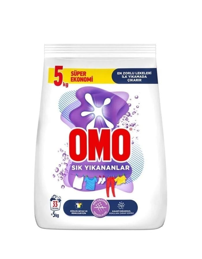 Omo Matik Sık Yıkananlar 5 Kg