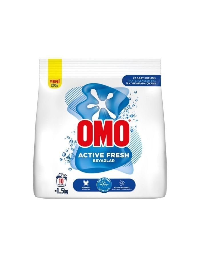 Omo Matik Active Fresh Beyazlar 1.5 Kg