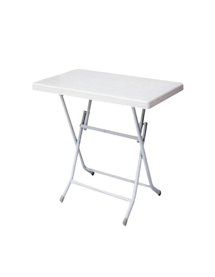Daystone Smart Metal Ayaklı Beyaz Plastik Masa 70*120