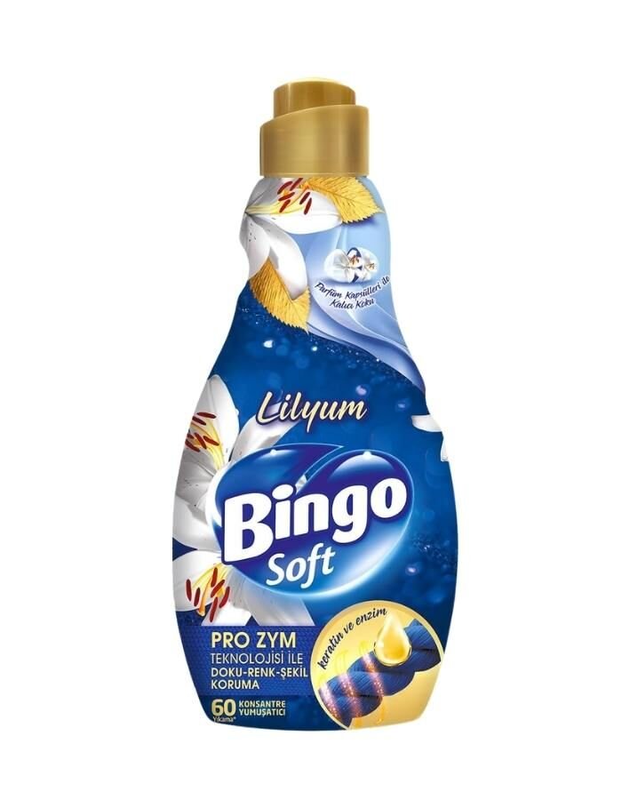 Bingo Soft Lilyum Konsantre Çamaşır Yumuşatıcısı 1440 ML