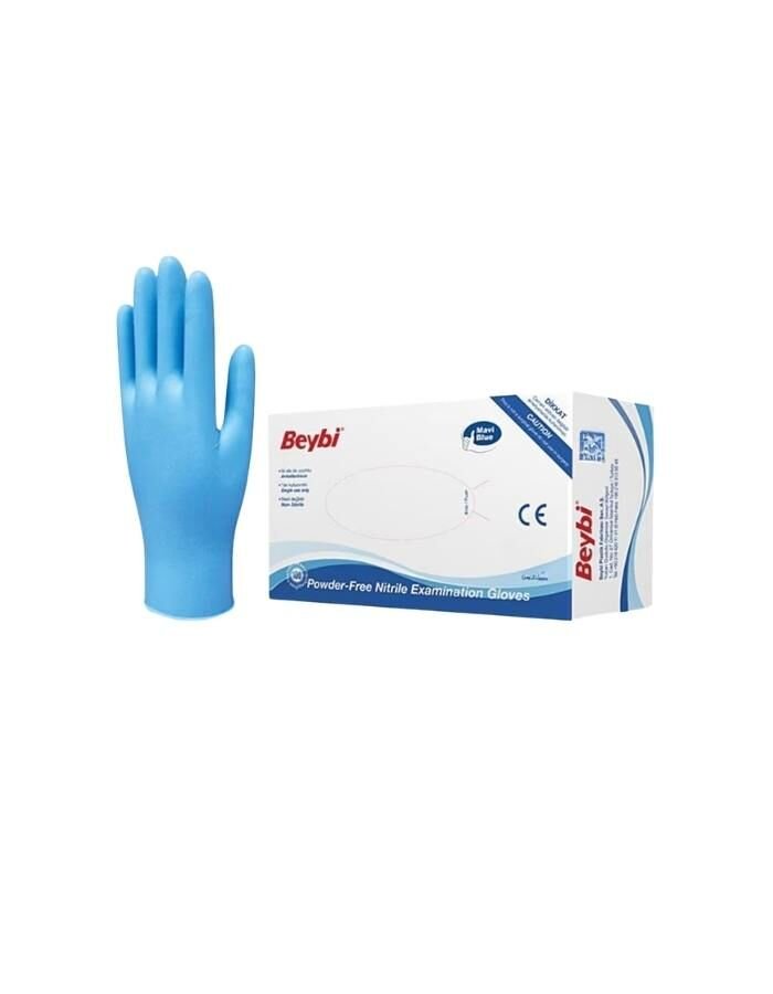 Beybi 100'lü M Beden Nitril Muayene Eldiveni