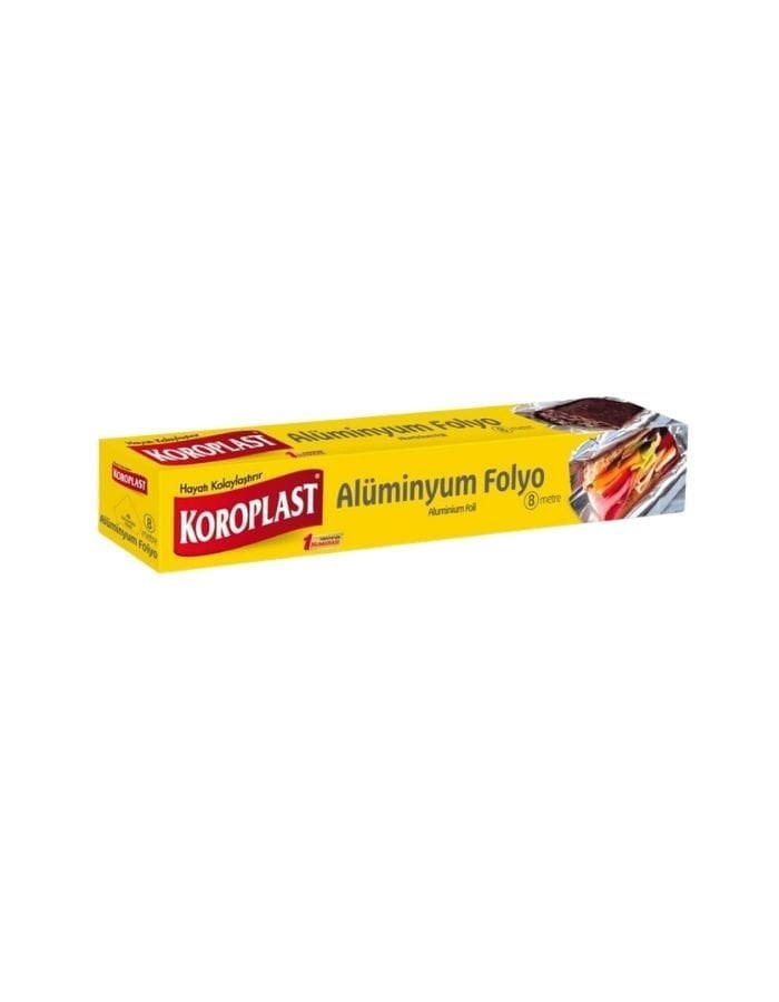 Koroplast Alüminyum Folyo 8 mt