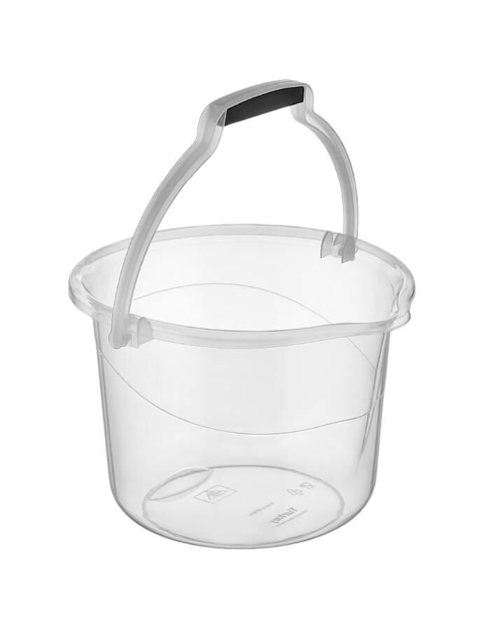 Bursev Şeffaf Temizlik Kovası 8Lt