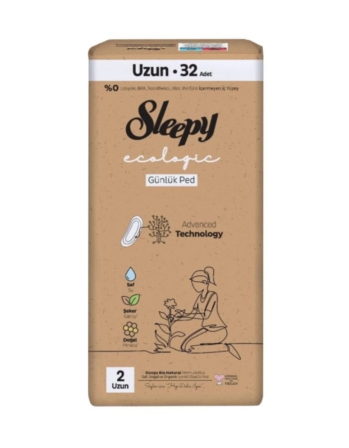 Sleepy Ekolojik Günlük Süper Uzun 32X24