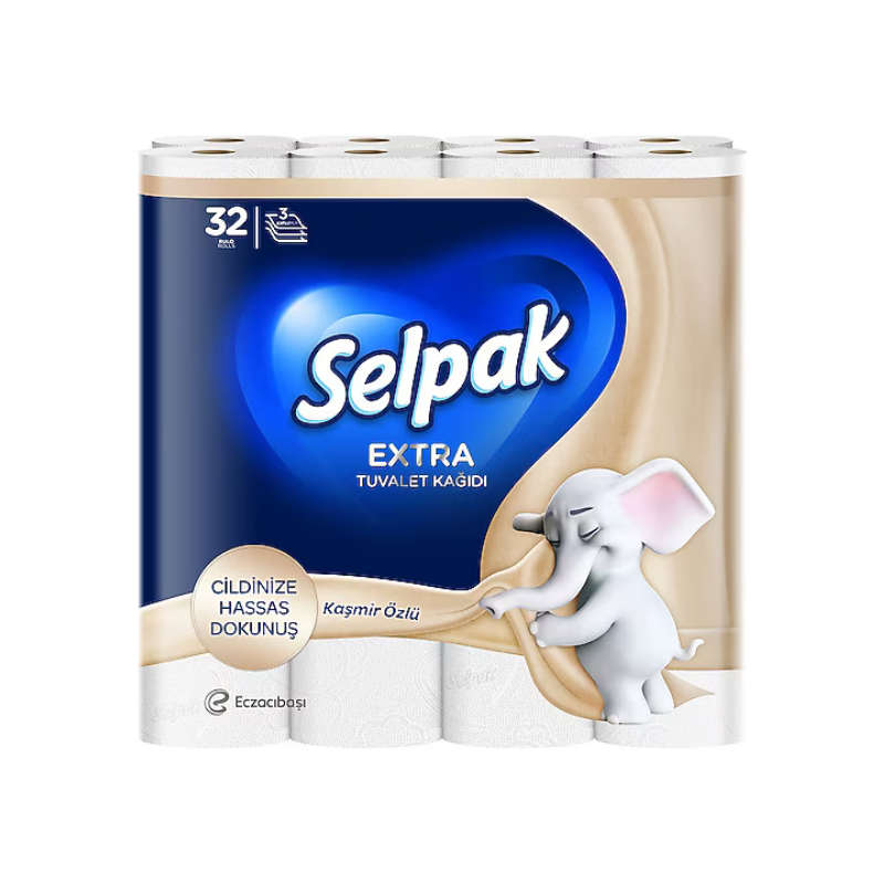 SELPAK EXTRA TUVALET KAĞIDI 32Lİ