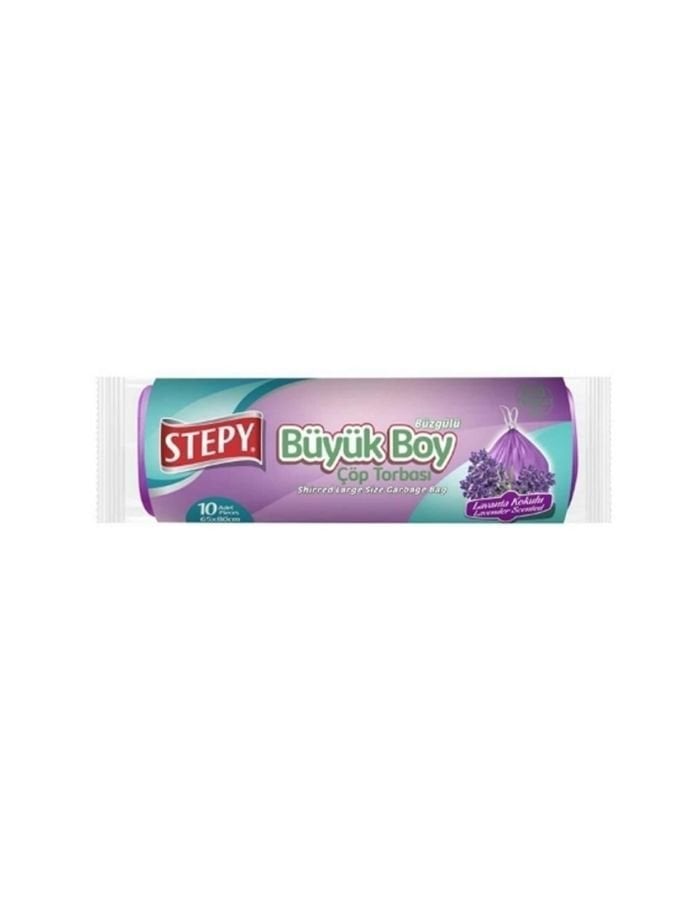 Stepy Büzgülü Büyük Boy Lavanta Çöp Poşeti