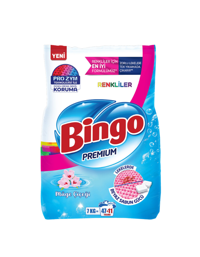 BİNGO MATİK PREMİUM RENKLİ 7+1 KG