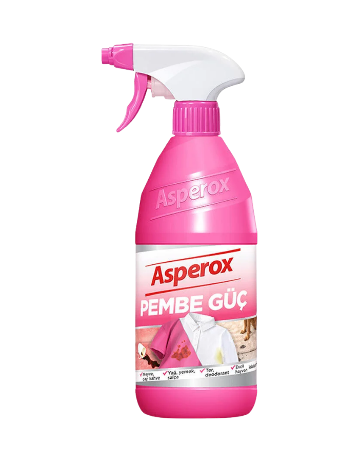 ASPEROX PEMBE GÜÇ LEKE ÇIKARICI 650 ML