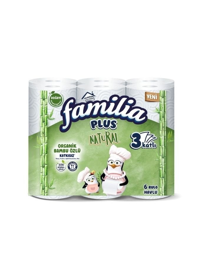 Familia Natural 6'lı Kağıt Havlu