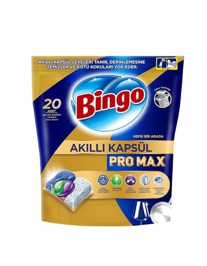 Bingo Promax 20'li Bulaşık Makinesi Tableti