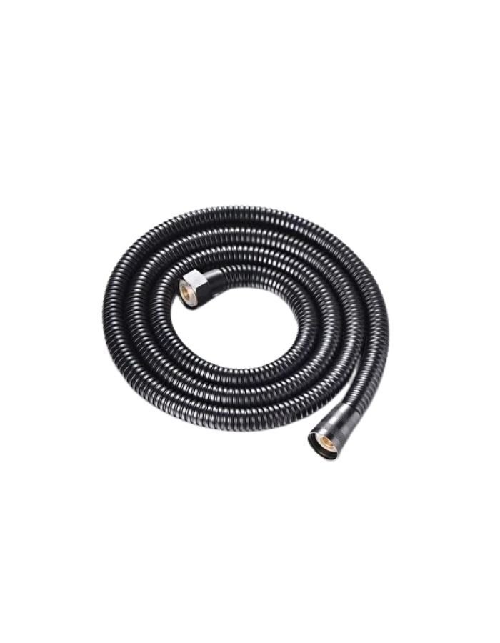 Çlk Siyah Krom Plastik Duş Hortumu