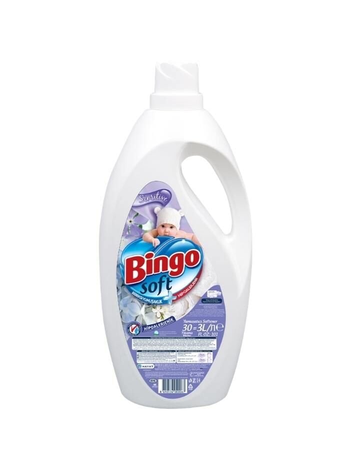 Bingo Soft Sensitive  Yumuşatıcı 3000 ML