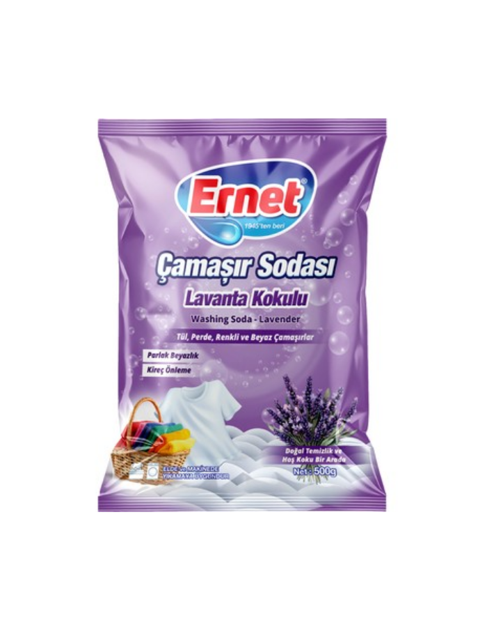 ERNET ÇAMAŞIR SODASI LAVANTA 500 GR
