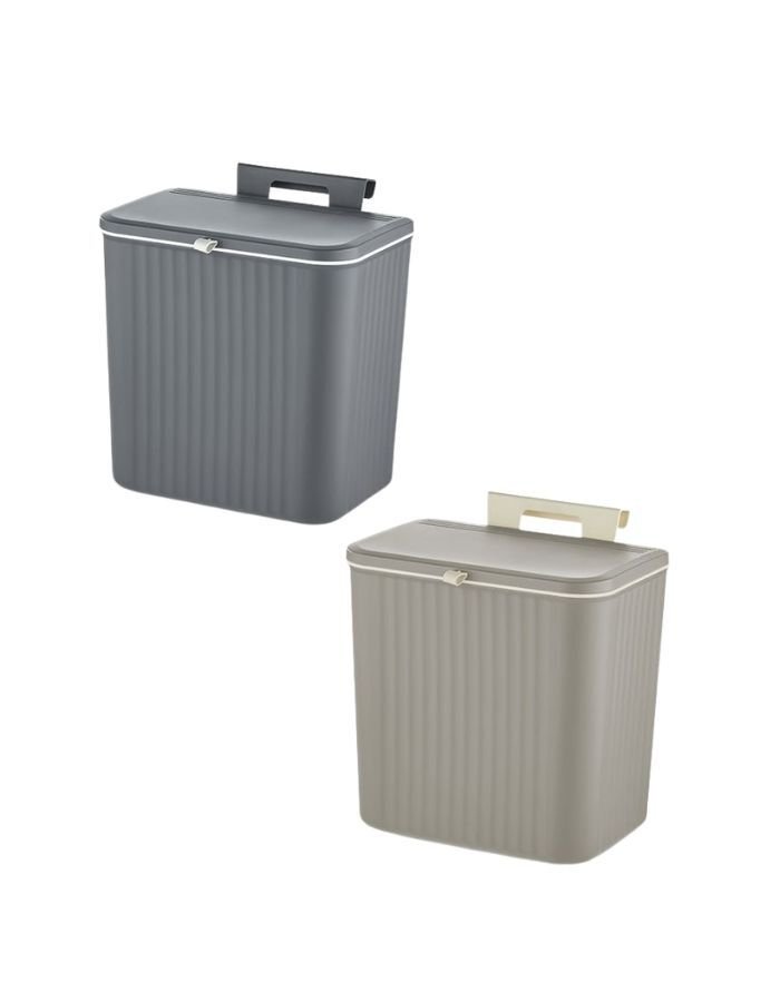 Tuffex 2 Yönlü Kapaklı Asılabilir Çöp Kovası