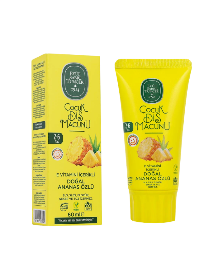 EST ANANAS ÖZLÜ ÇOCUK DİŞ MACUNU 60 ML