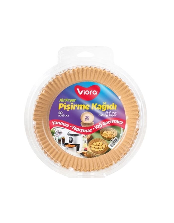Viora Airfryer Yuvarlak Pişirme Kağıdı