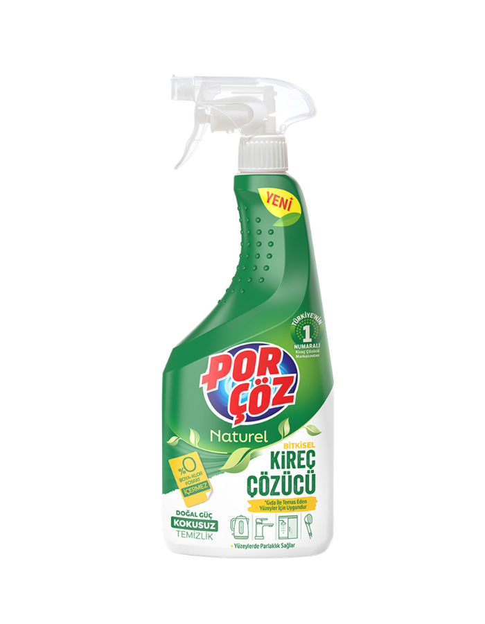 PORÇÖZ BİTKİSEL KİREÇ ÇÖZÜCÜ SPREY 750 ML