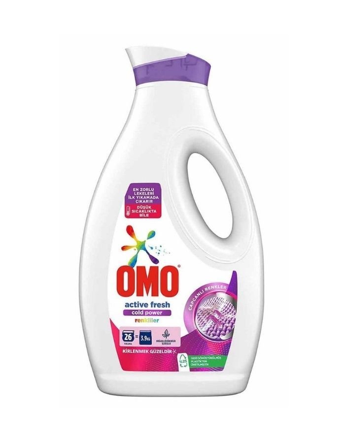 Omo Renkliler Sıvı Çamaşır Deterjanı 1690 ML