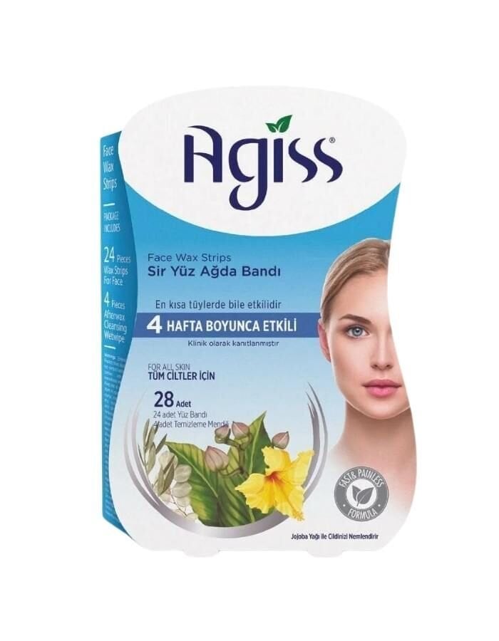 Agiss 28'li Tüm Ciltler İçin Yüz Ağda Bandı