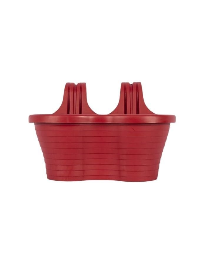 Serinova Kırmızı Tombik Saksı No 5