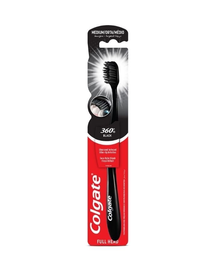 Colgate 360 Siyah Orta Diş Fırçası