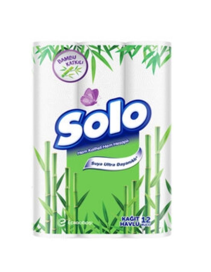 Solo 12'li Kağıt Havlu