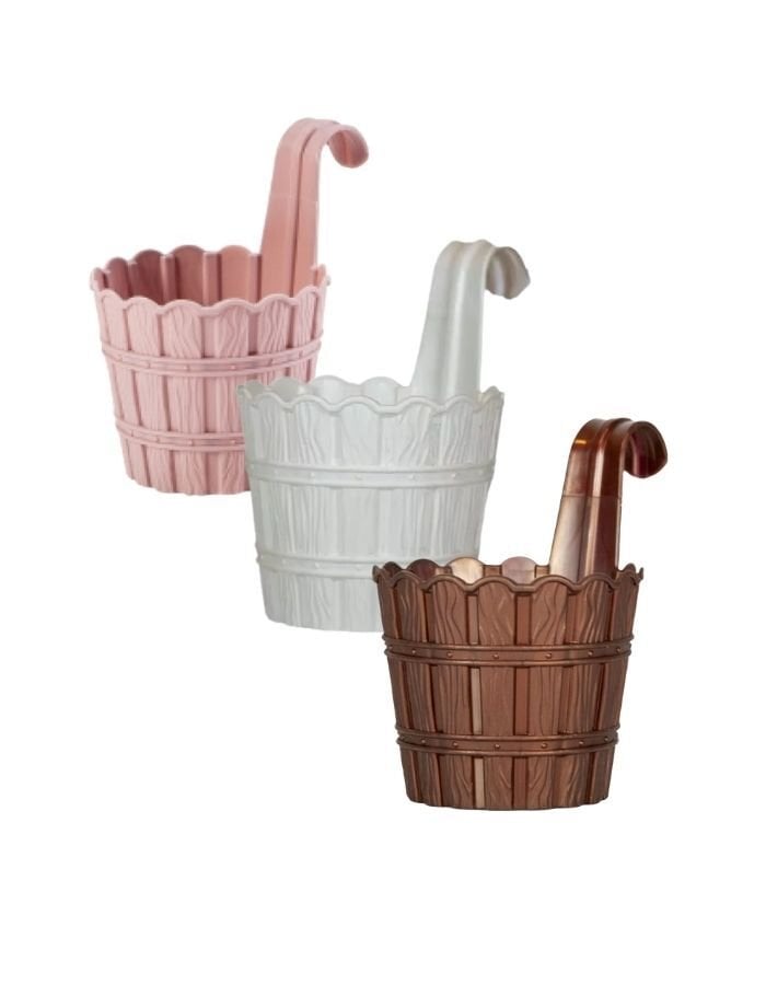 Violet Bambu Askılı Saksı 600 cc