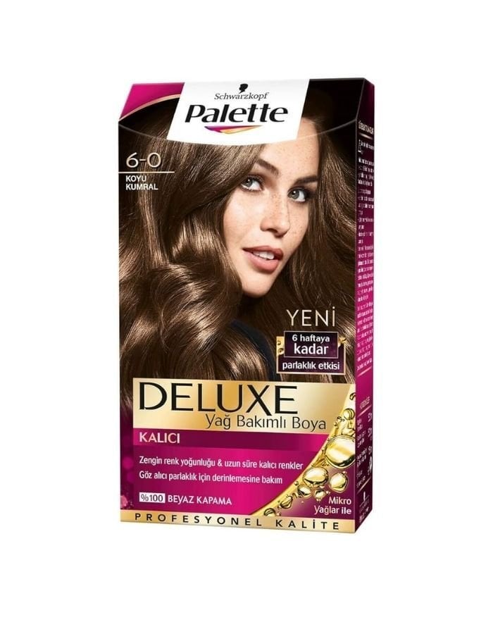 Palette Deluxe  Saç Boyas 6.0 Koyu Kumral