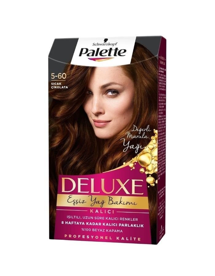 Palette Deluxe  Saç Boyas 5.60 Sıcak Çikolata