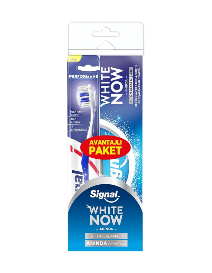 Signal İkili Avantaj Pk Uzun Süren Beyazlık Diş Macunu 75 ML