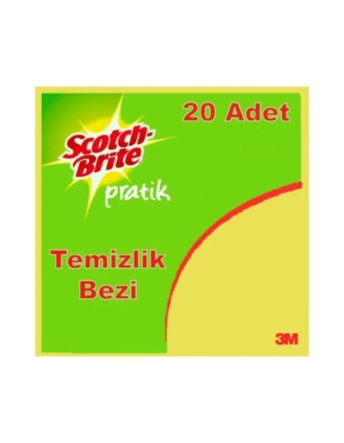 Scootch Brite 20'li Temizlik Bezi