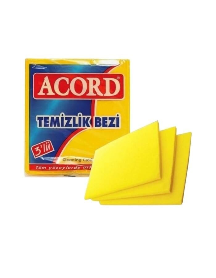 Accord 3'lü Temizlik Bezi