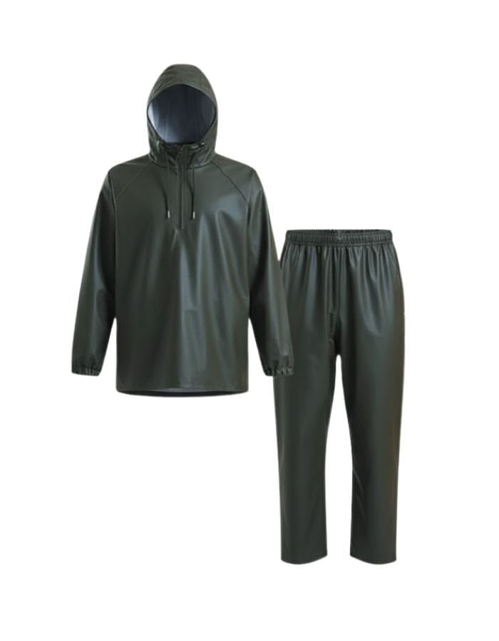 Çay Pantolonu Yağmurluk Fermuarsız Takım