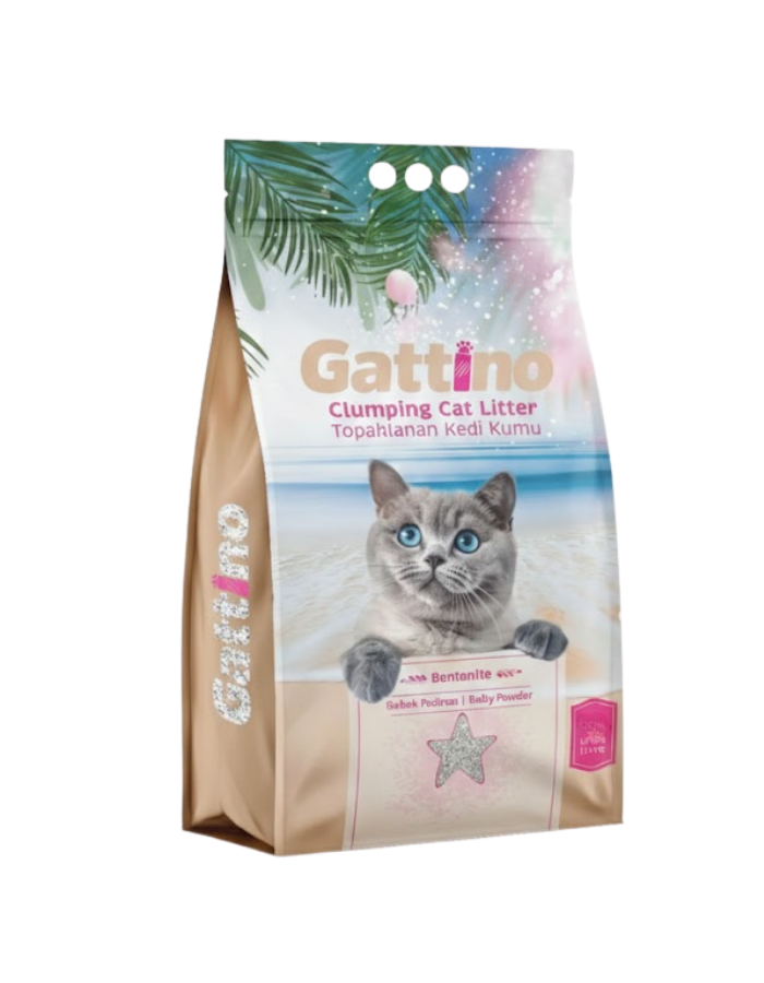 Gattino Pudra Kokulu Kedi Kumu 5 LT