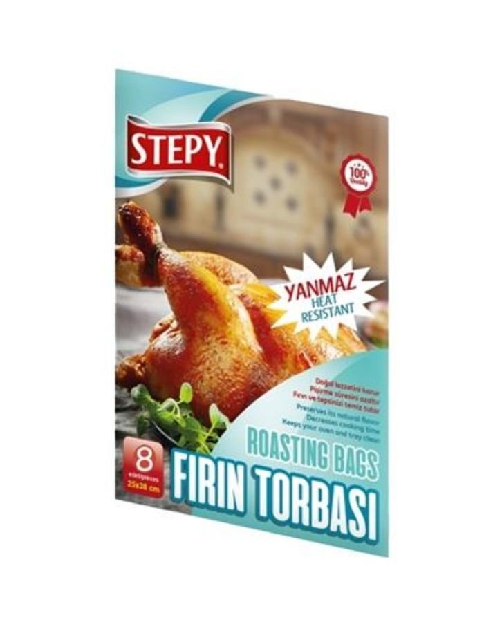 Stepy 8'li Yanmaz Fırın Torbası
