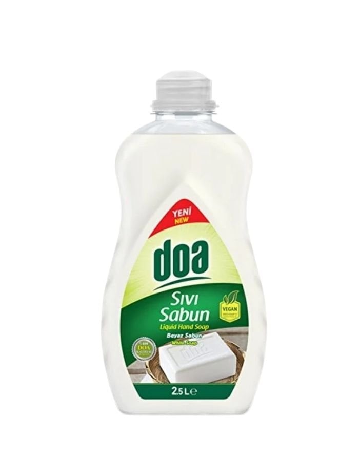 Doa Beyaz Sabunlu Sıvı Sabun 2500 ML