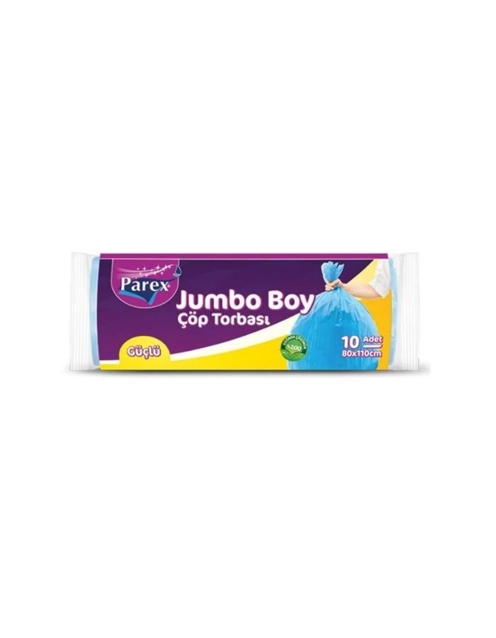 Parex Jumbo Boy Güçlü Çöp Torbası