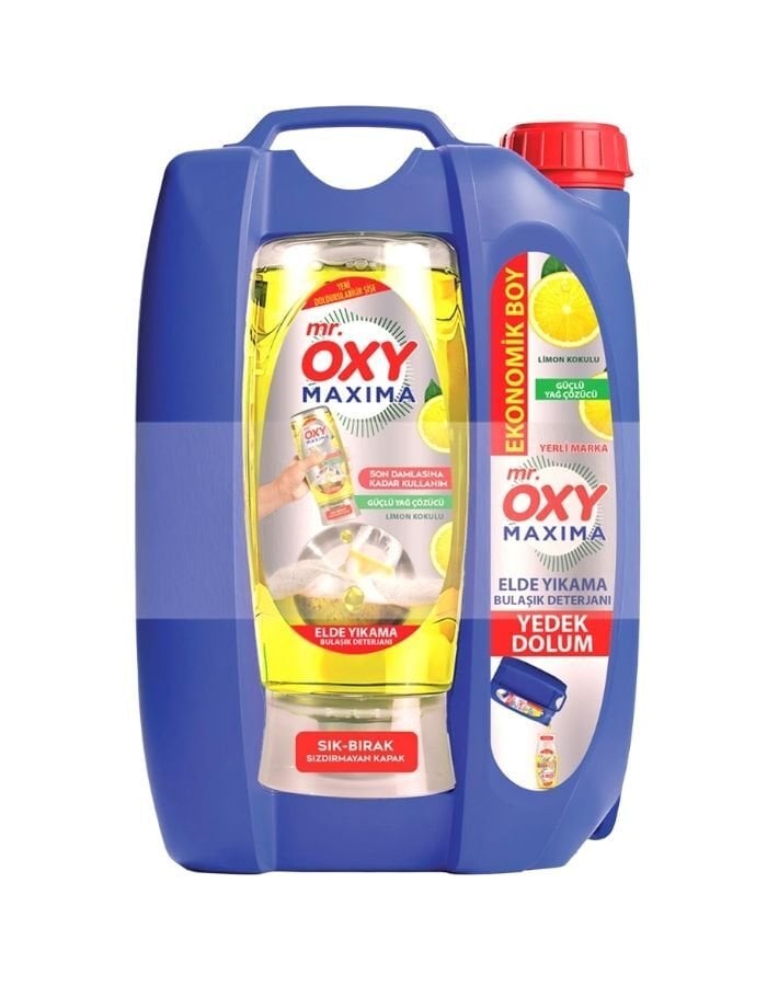 Mr. Oxy Limon Maxima Bulaşık Deterjanı 3500+500 ML