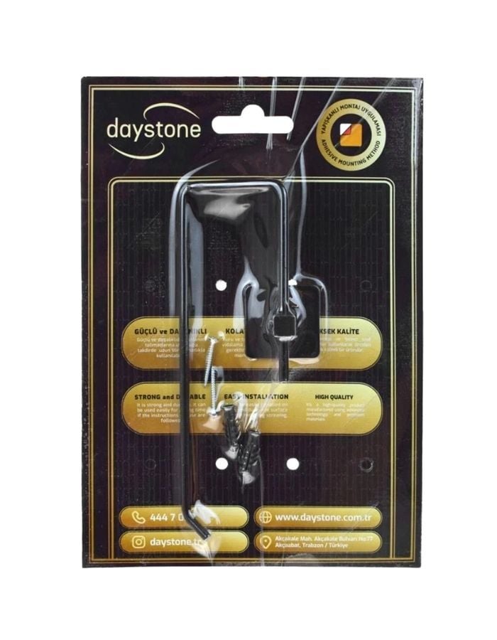 Daystone Siyah Kağıt Havluluk