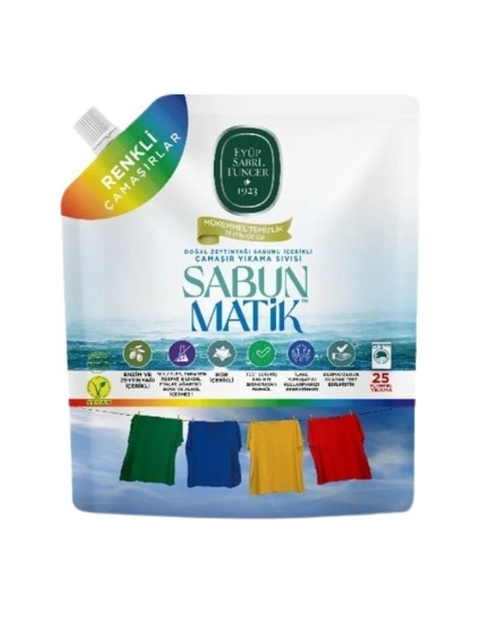 Eyüp Sabri Tuncer Renkliler Çamaşır Yıkama Sıvısı 1500 ML