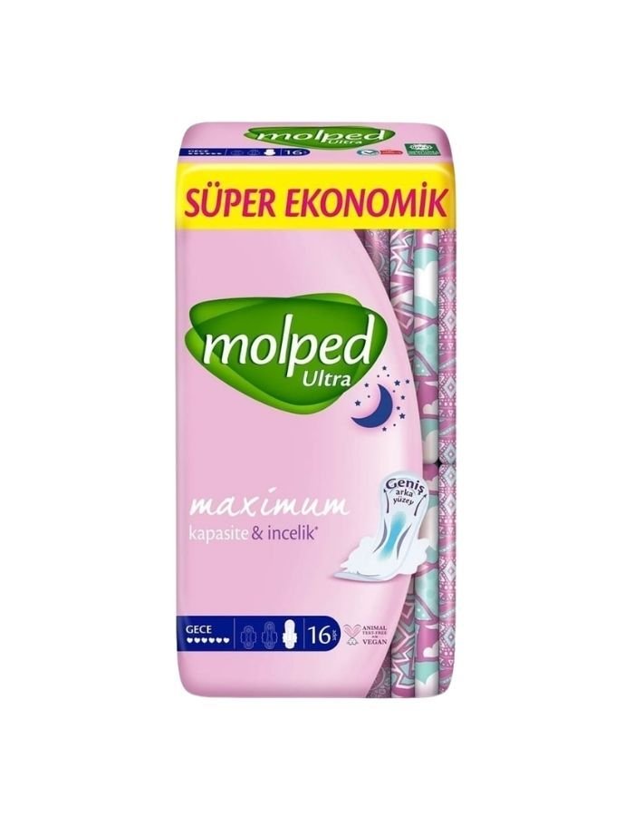 Molped 16'lı Anatomik Gece Ped